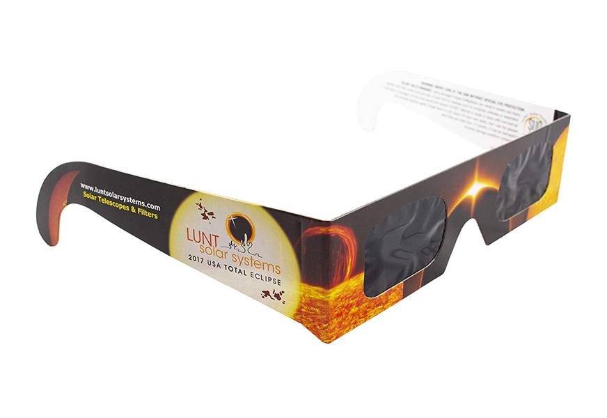 5 pack premium iso and ce certified lunt solar eclipse glasses