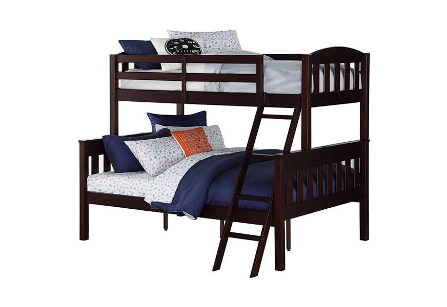 dorel living airlie solid wood bunk bed