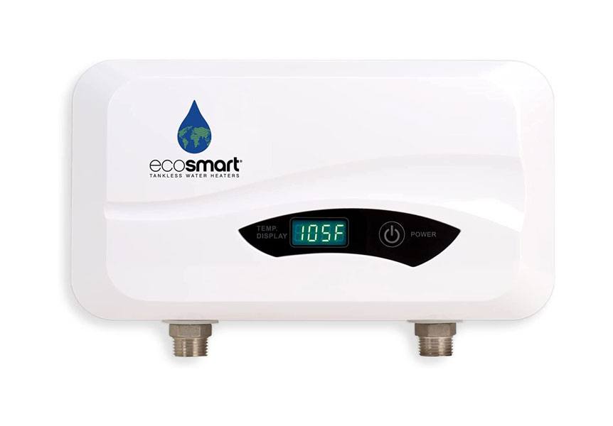 ecosmart pou electric tankless water heater
