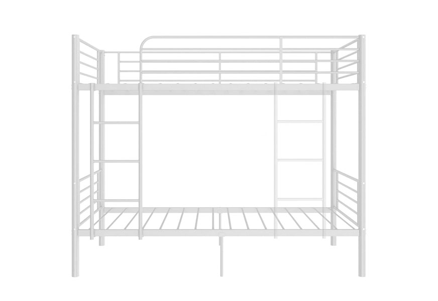 mecor twin over twin metal bunk bed