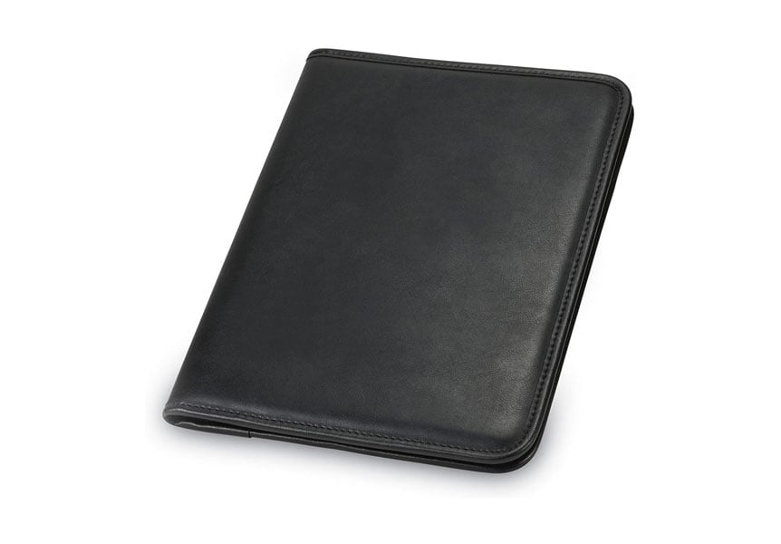 samsill leather portfolio for men