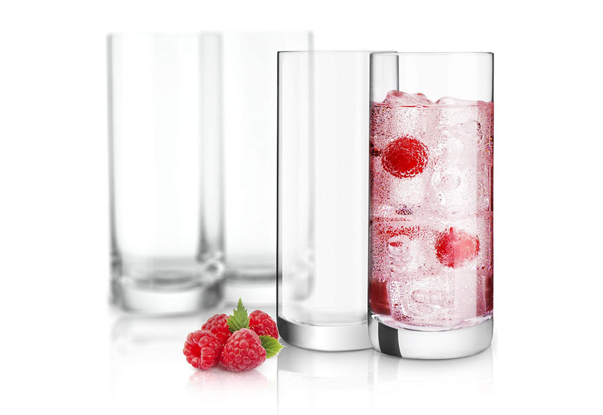 stella crystal highball glasses