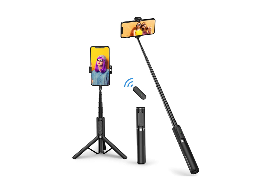 atumtek bluetooth extendable selfie stick