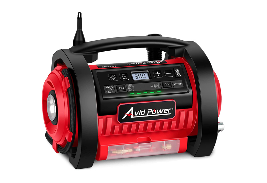 avid power tire inflator air compressor