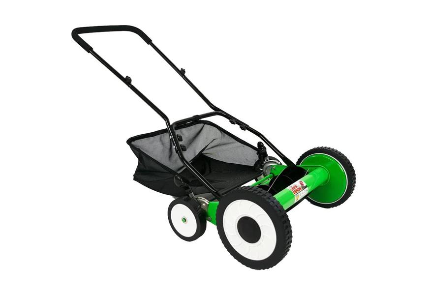 durostar 16 inch 5 blade height adjustable reel mower