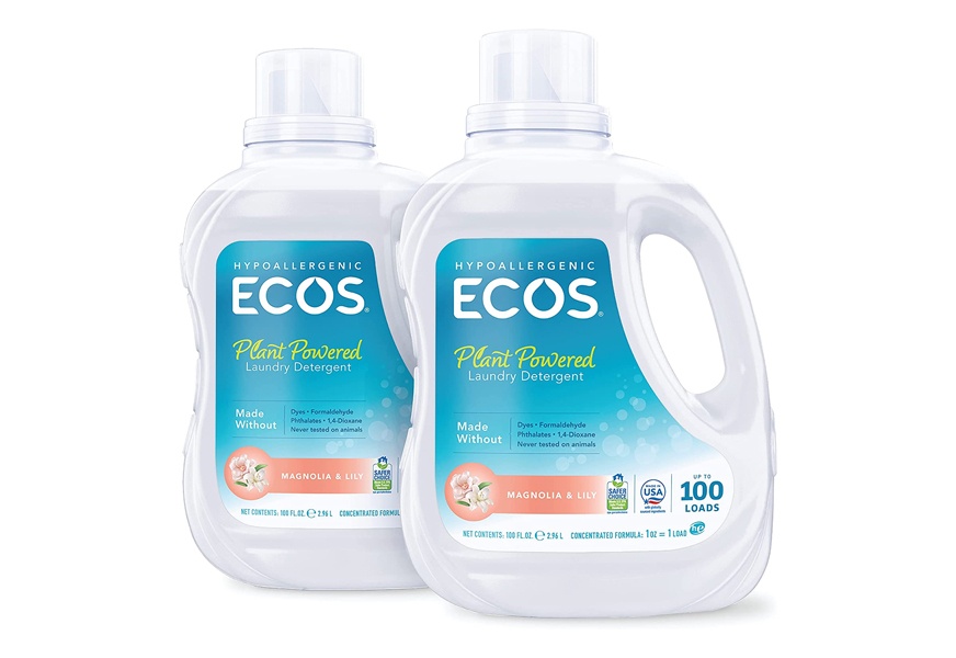 ecos 2 pack liquid laundry detergent