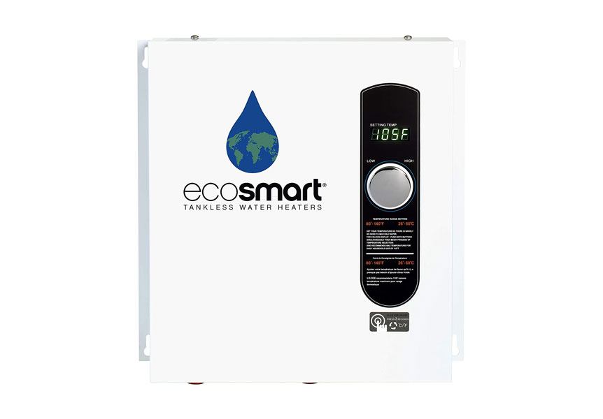 ecosmart eco 27 electric tankless water heater