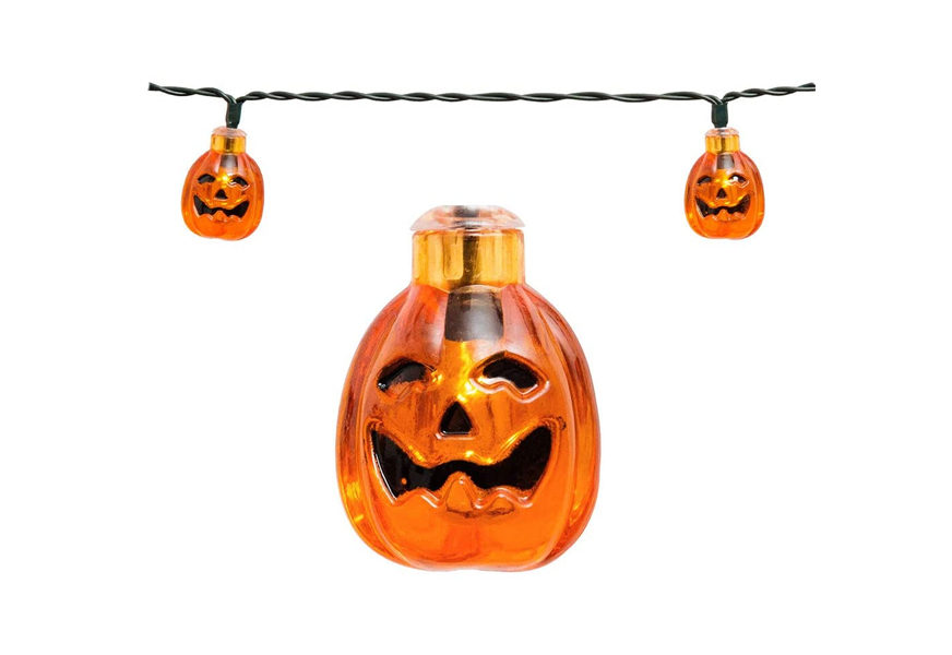 eurus home halloween pumpkin string lights