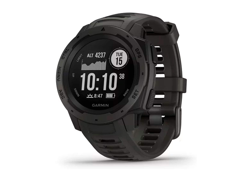 garmin instinct rugged outdoor watch with gps