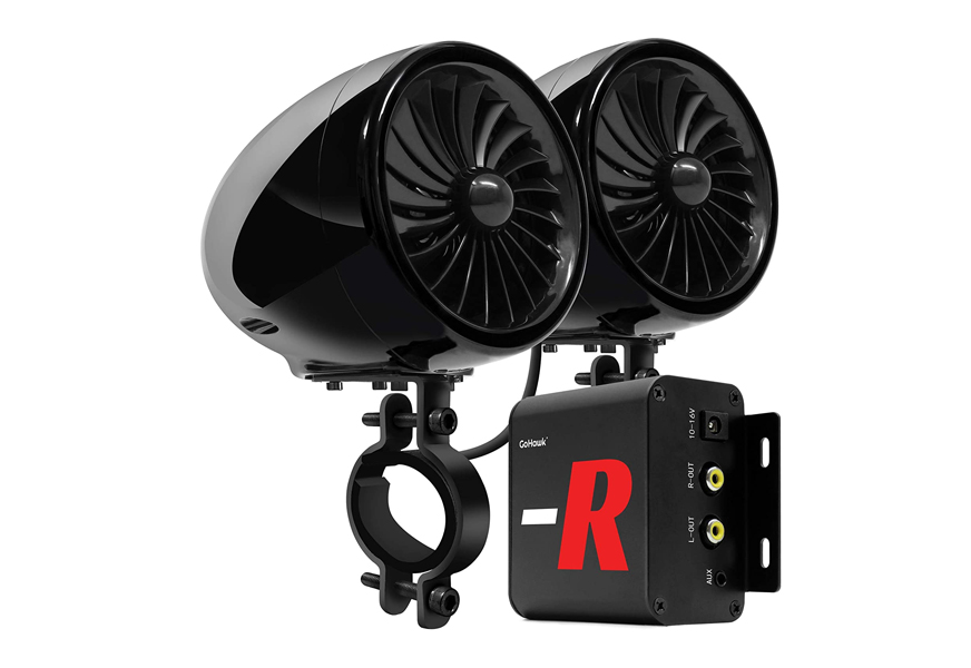 gohawk tj4 r motorcycle handlebar speaker