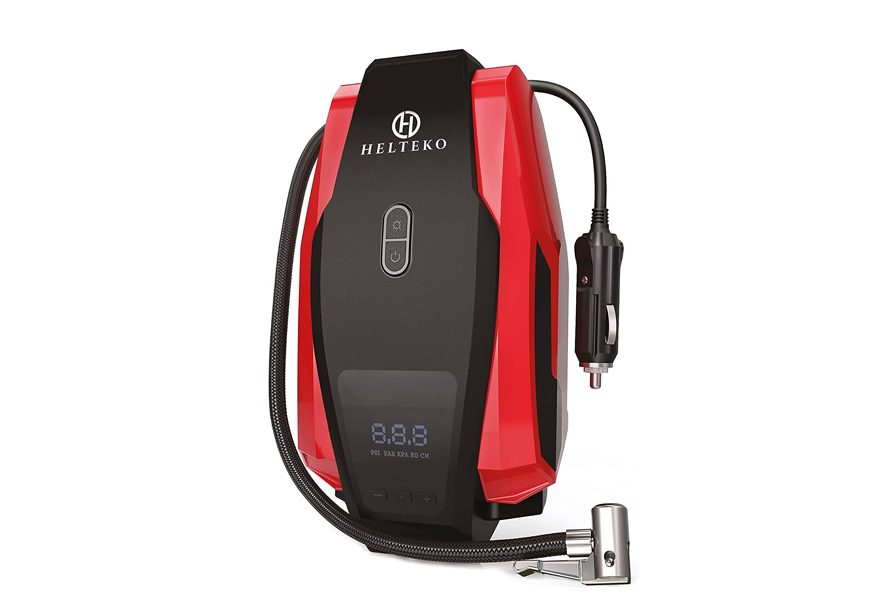 helteko portable air compressor pump 150psi 12v