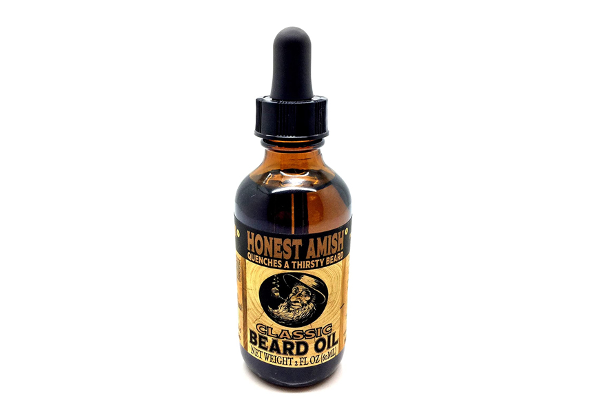 honest amish classic beard oil
