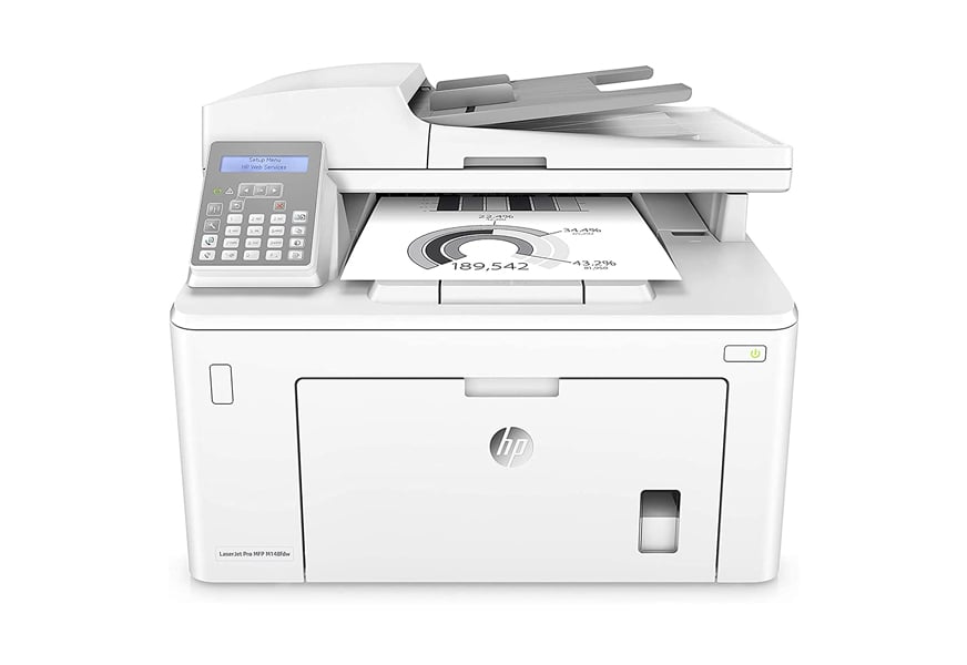 hp laserjet pro m148fdw all in one wireless monochrome laser printer