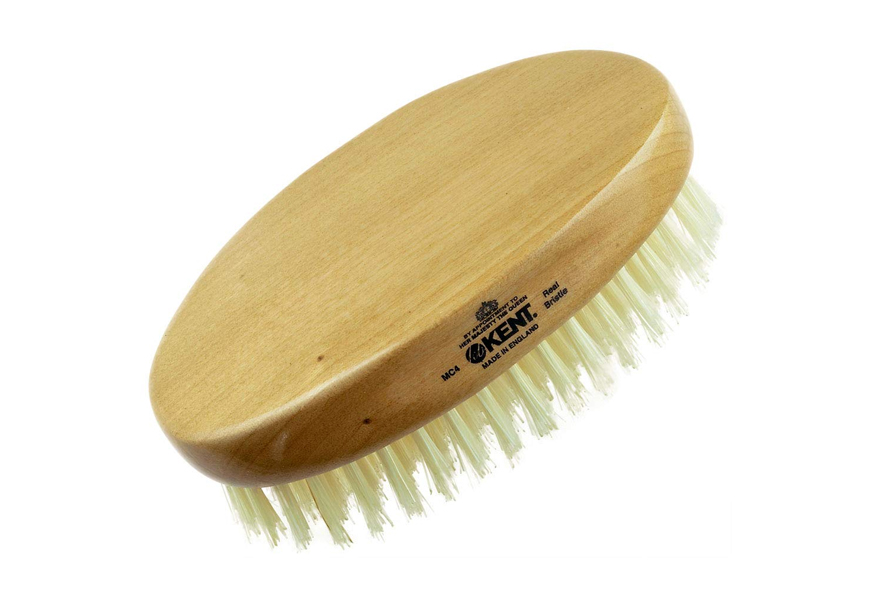 kent oval beard brush
