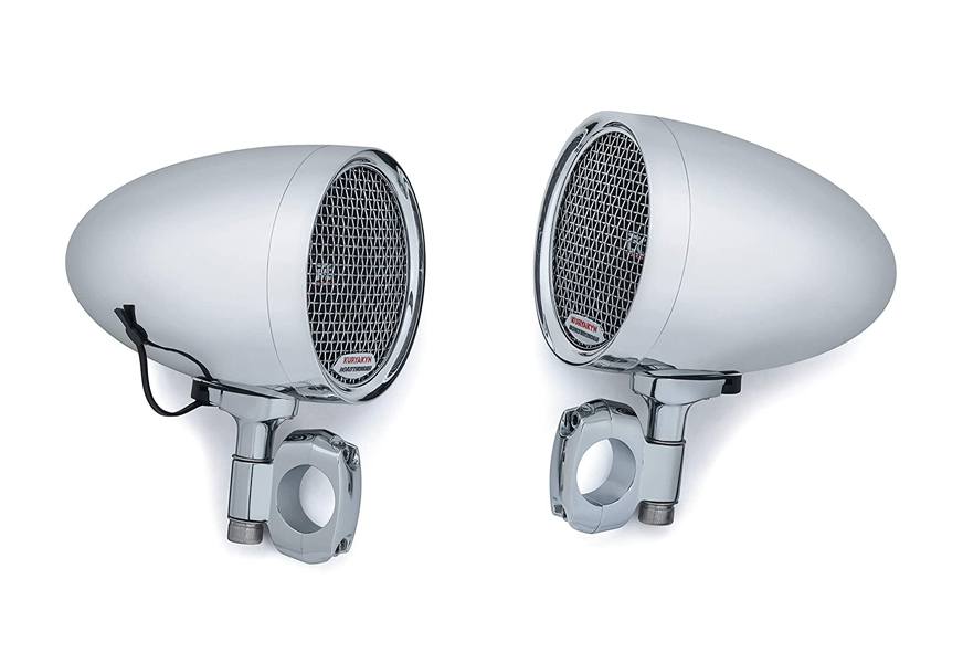 kuryakyn mtx motorcycle handlebar speaker