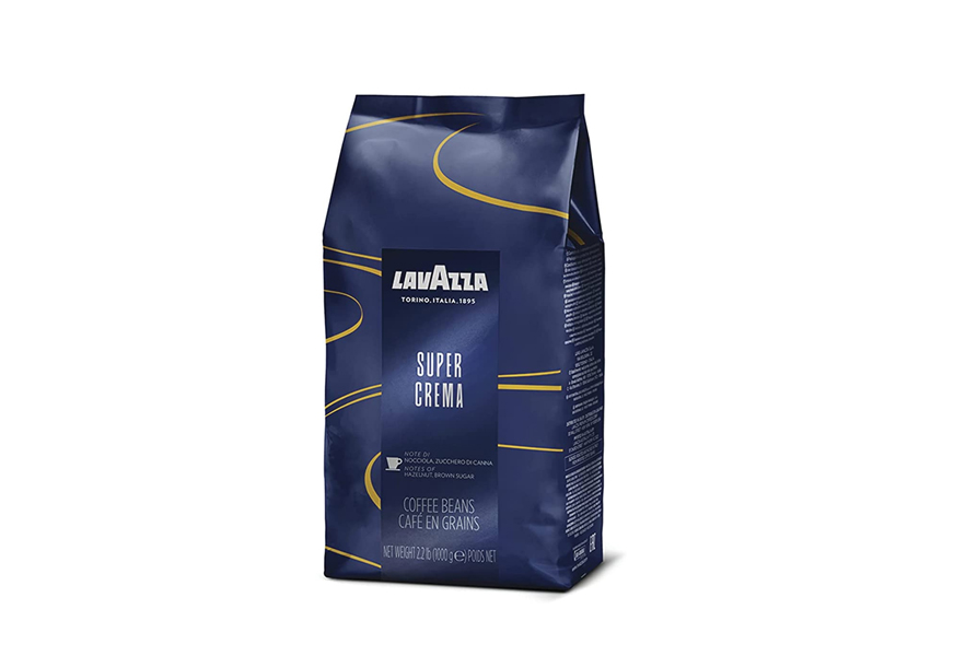 lavazza super crema espresso coffee beans