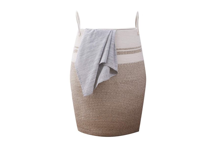 oiahomy woven rope laundry hamper