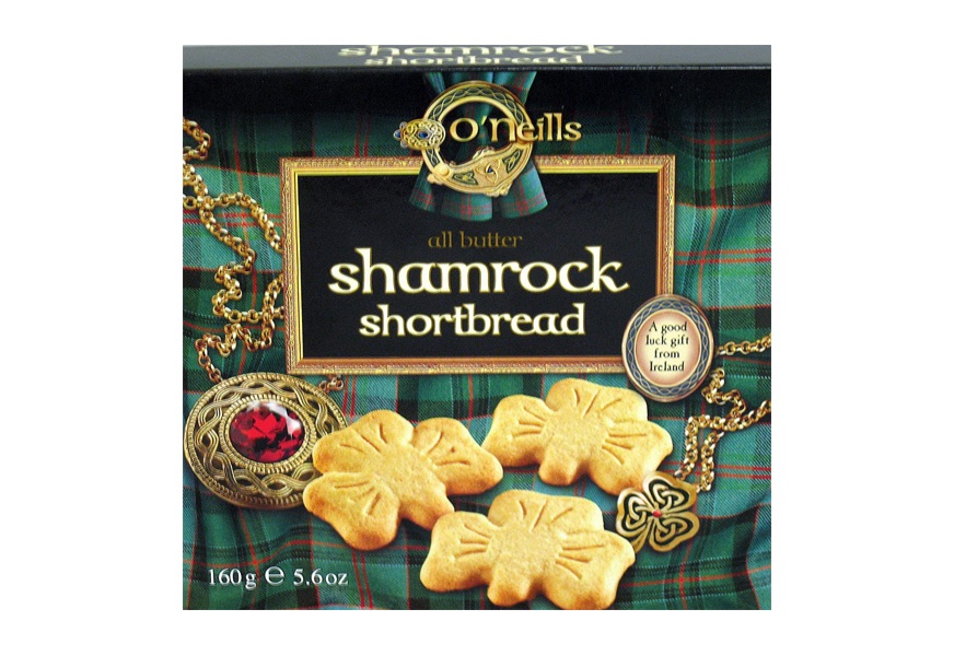 o’neill’s shamrock shortbread cookies