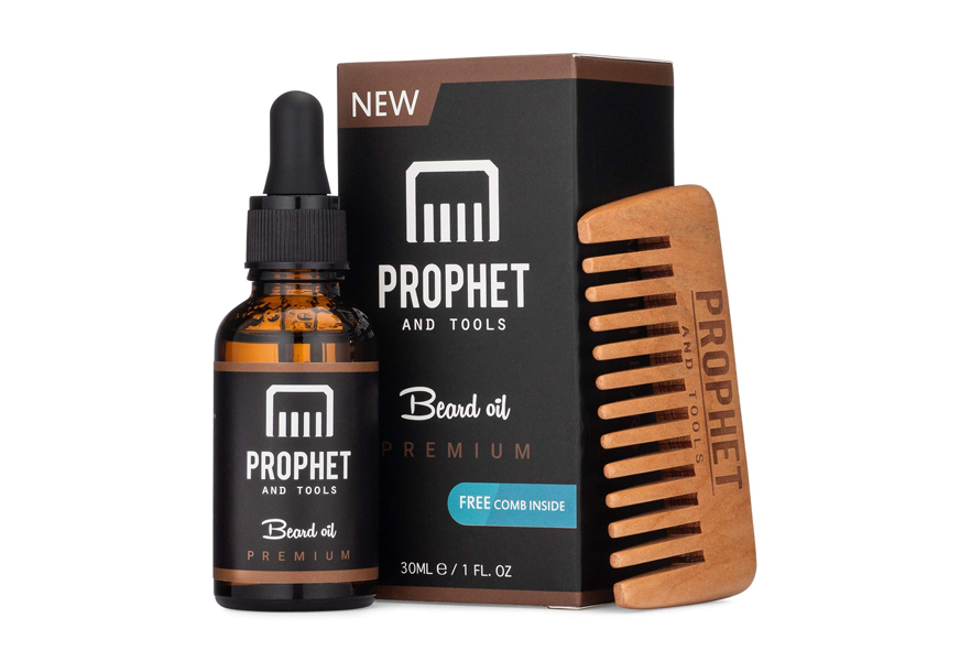 prophet and tools beard oil