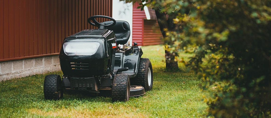 Best riding lawn online mower for sloped yard