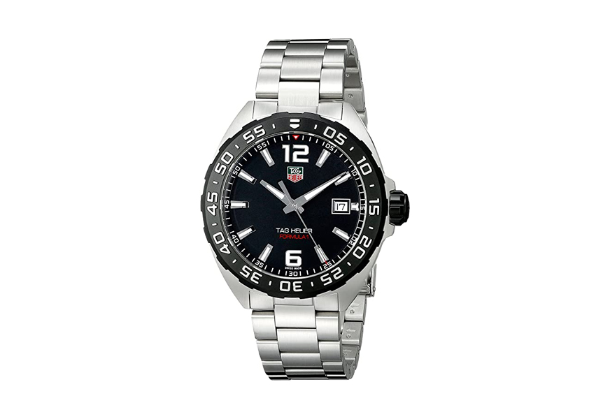 tag heuer men's stainless steel watch
