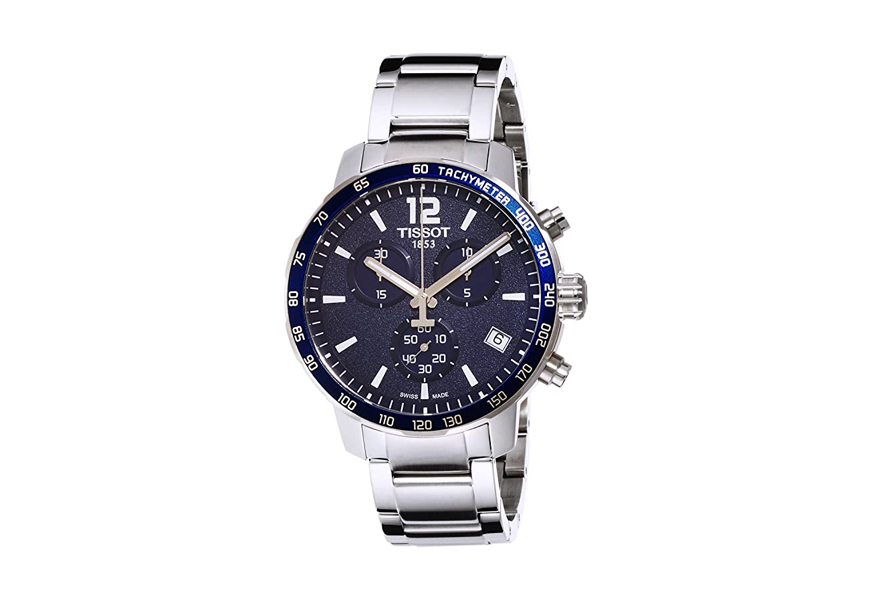 tissot quickster blue watch