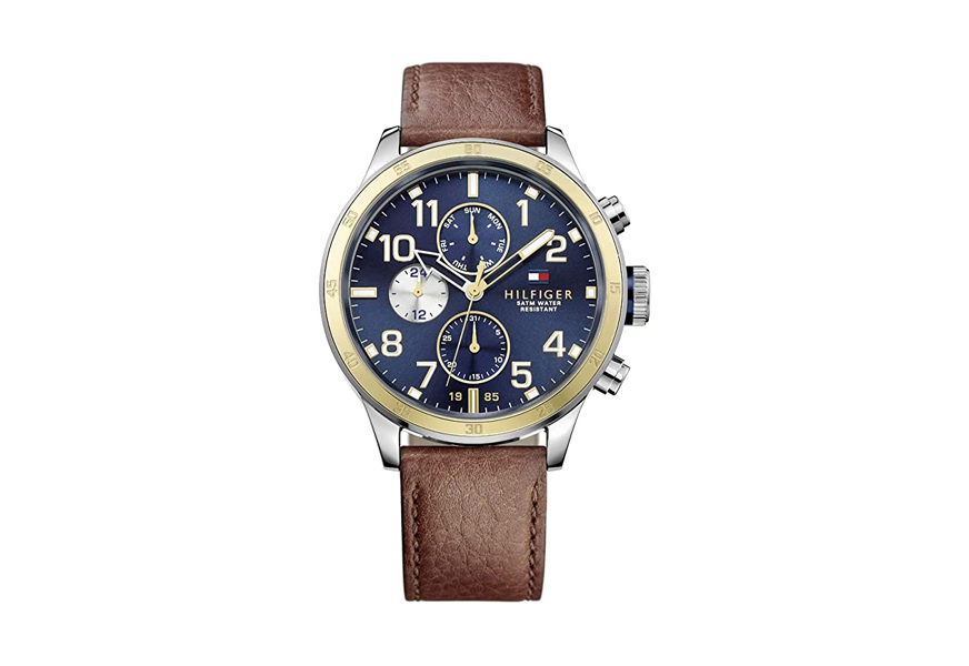 tommy hilfiger men's stainless steel