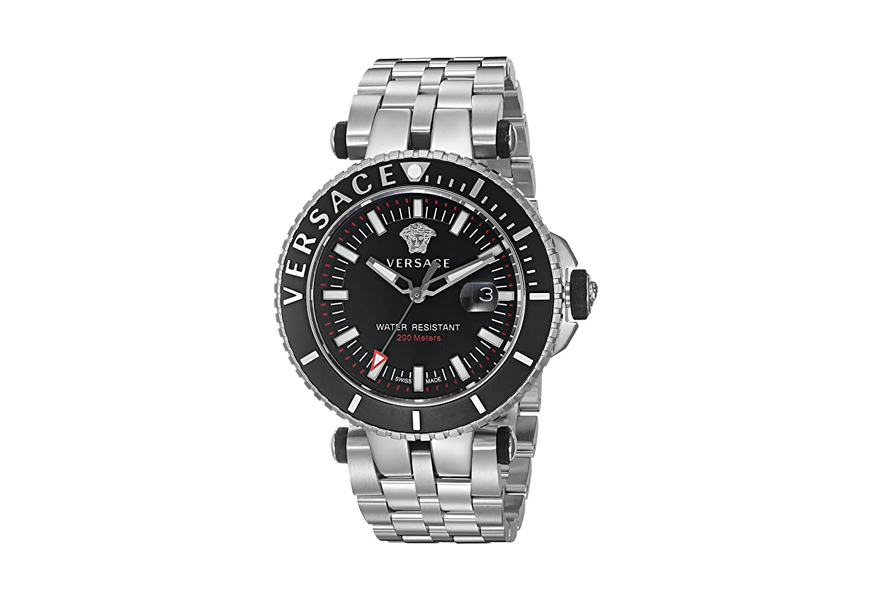 versace men's v-race swiss quartz watch