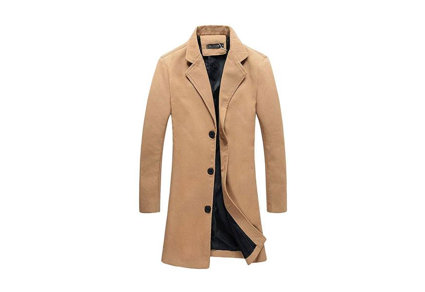 beninos mens trench coat