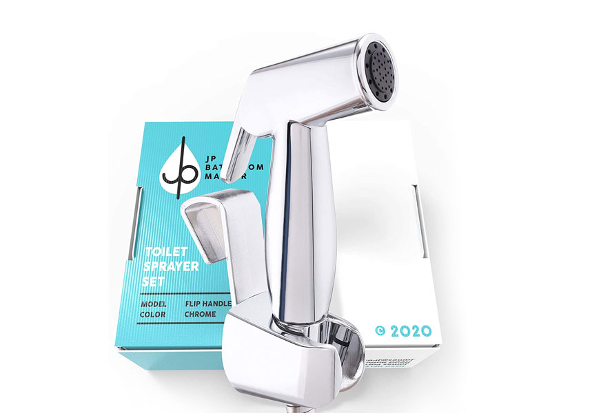 jp bathroom master's handheld bidet toilet sprayer kit