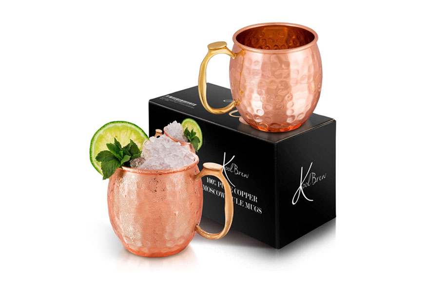 koolbrew moscow mule copper mugs