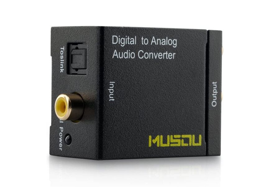 musou digital optical coax to analog converter