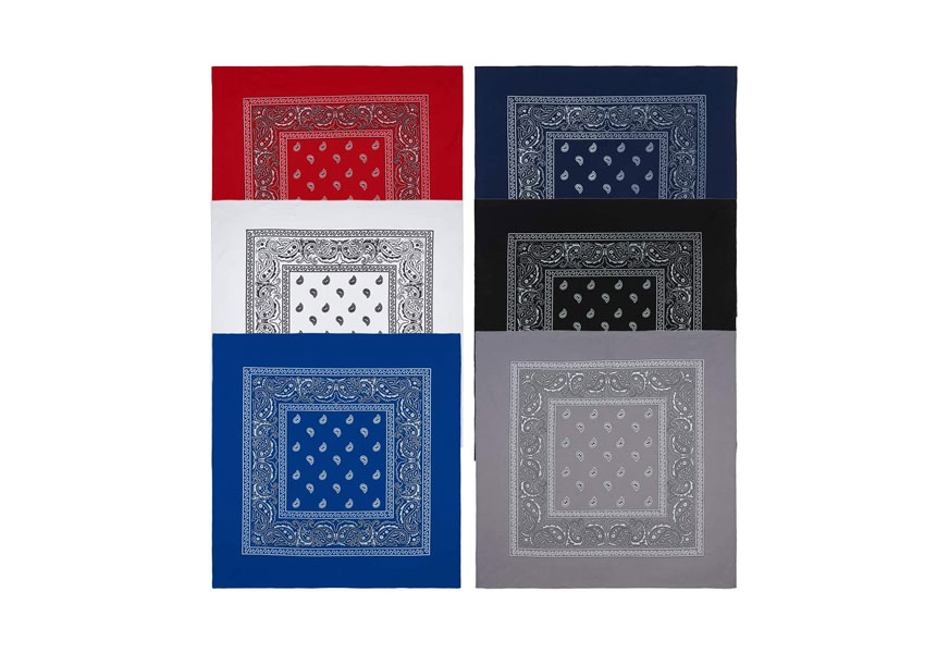 qing 12 pack face cover soft bandanas