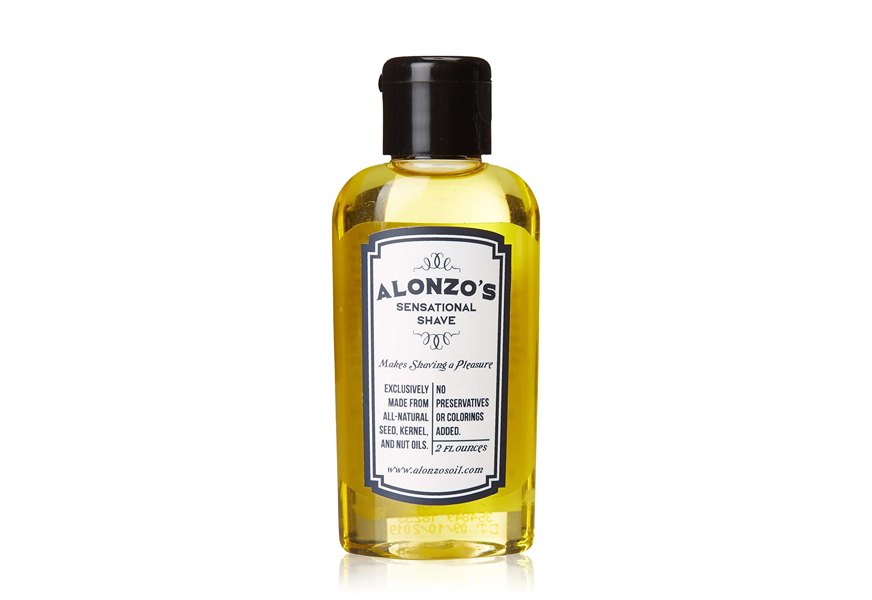 alonzo’s natural shaving oil for men