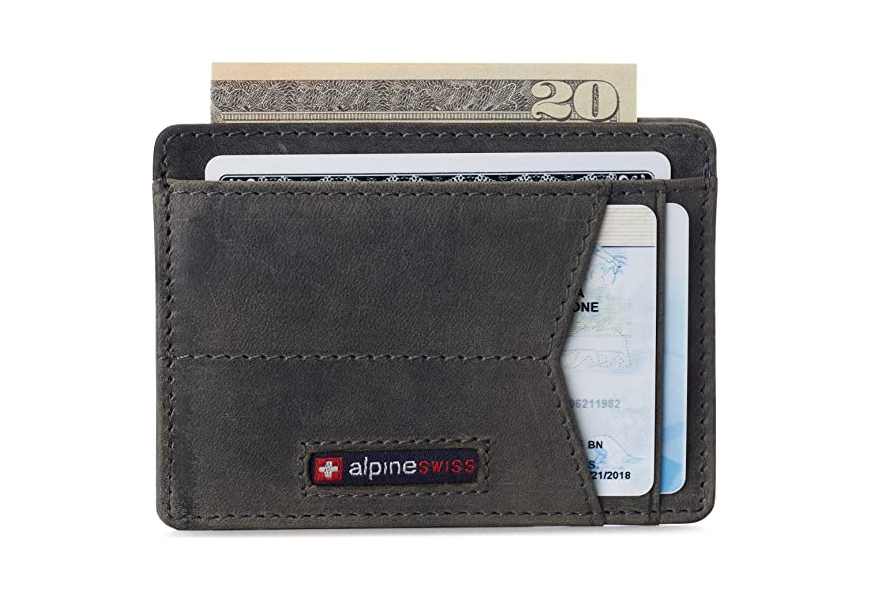 alpine swiss oliver front pocket wallet