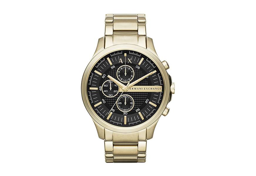 armani exchange men's watch