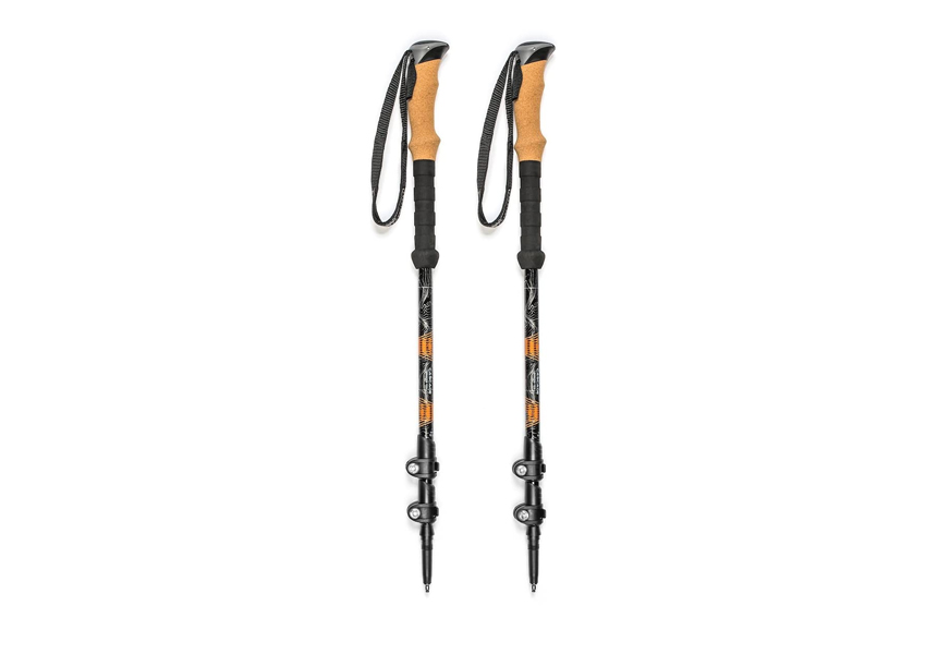 cascade mountain tech aluminum adjustable trekking poles
