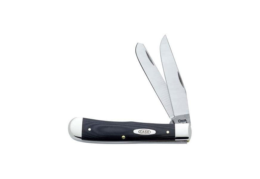 case black-g10 trapper pocket pen knife