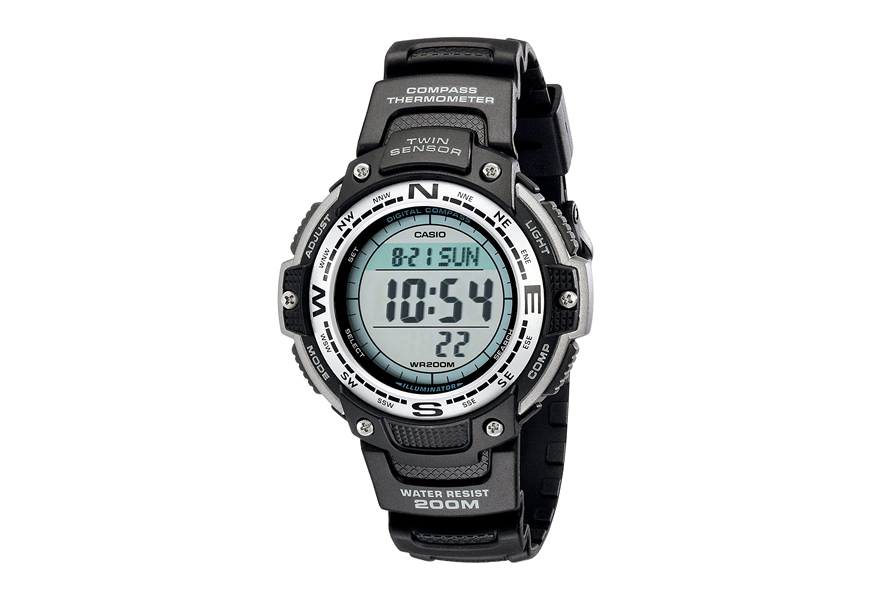 casio men’s sgw100 twin sensor compass watch