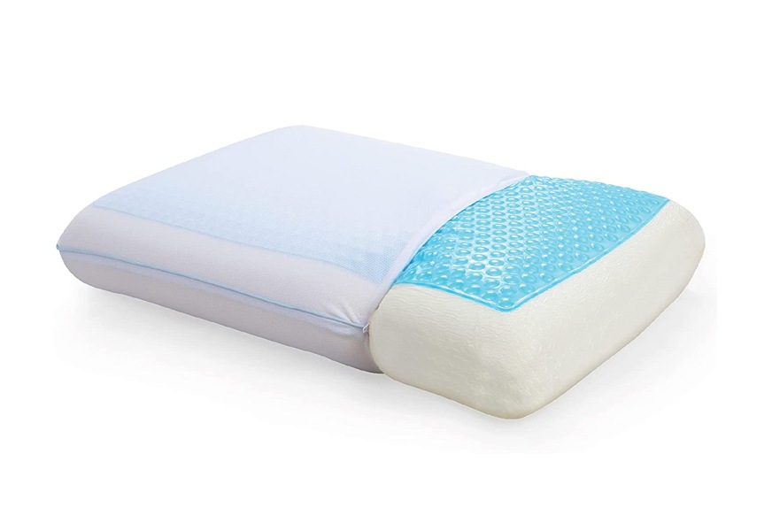 classic brands cool gel and memory foam bed pillow