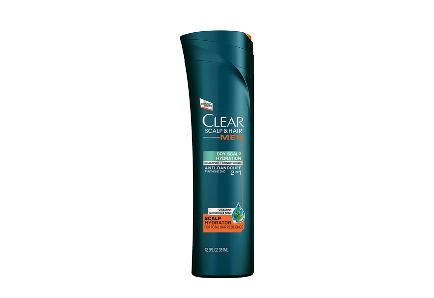 clear scalp and hair men dry scalp hydration