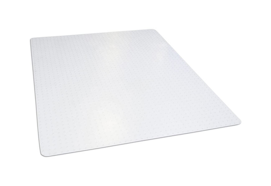 dimex clear rectangle office desk chair mat for carpet