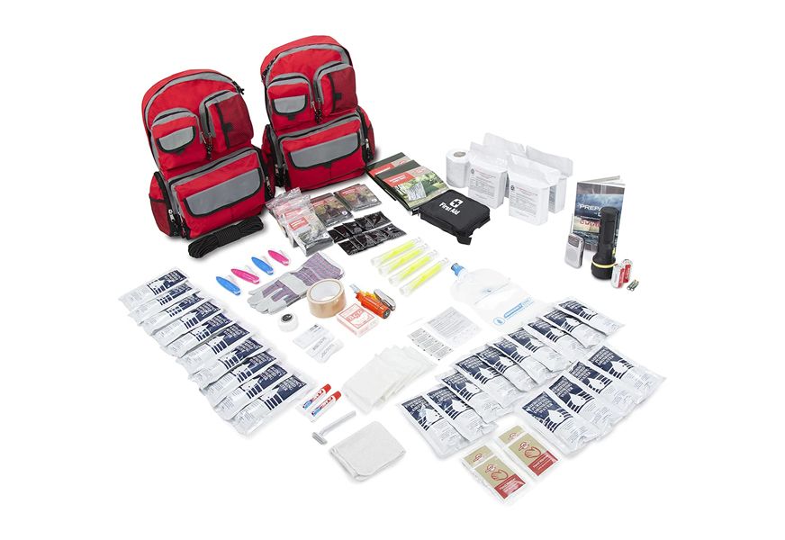 emergency zone 4 person family prep 72 hour emergency survival kit