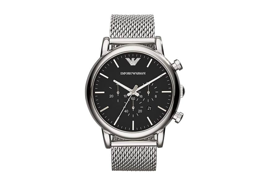 emporio armani men's dress watch