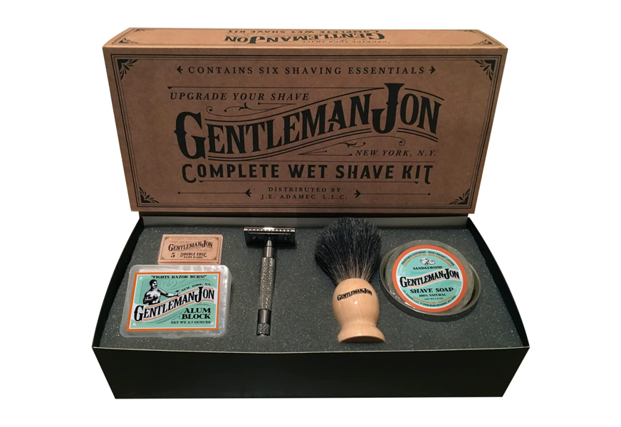 gentleman jon complete wet shave kit