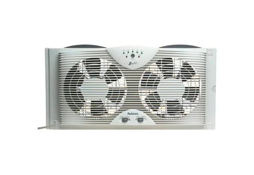 holmes dual blade twin window fan