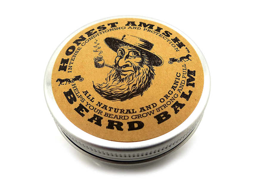 honest amish heavy duty beard balm