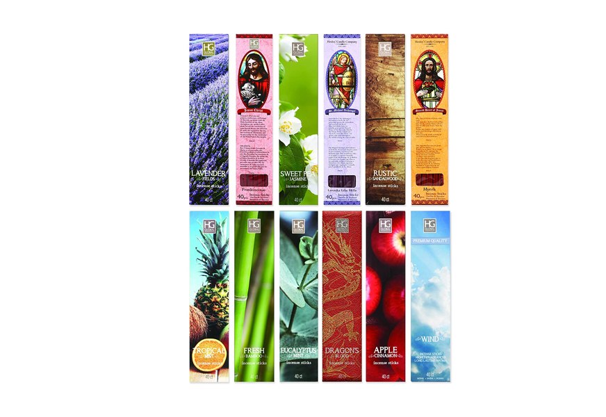 hosley aromatherapy incense pack