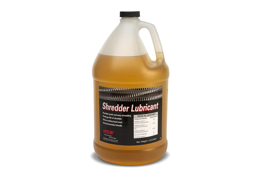 hsm 315 paper shredder oil