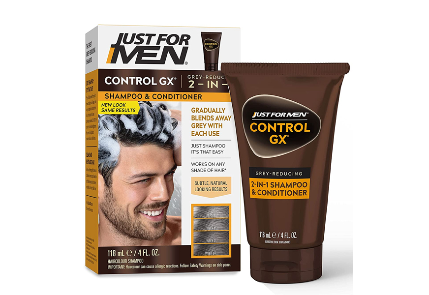 just for men control gx grey reducing 2 in 1 shampoo and conditioner